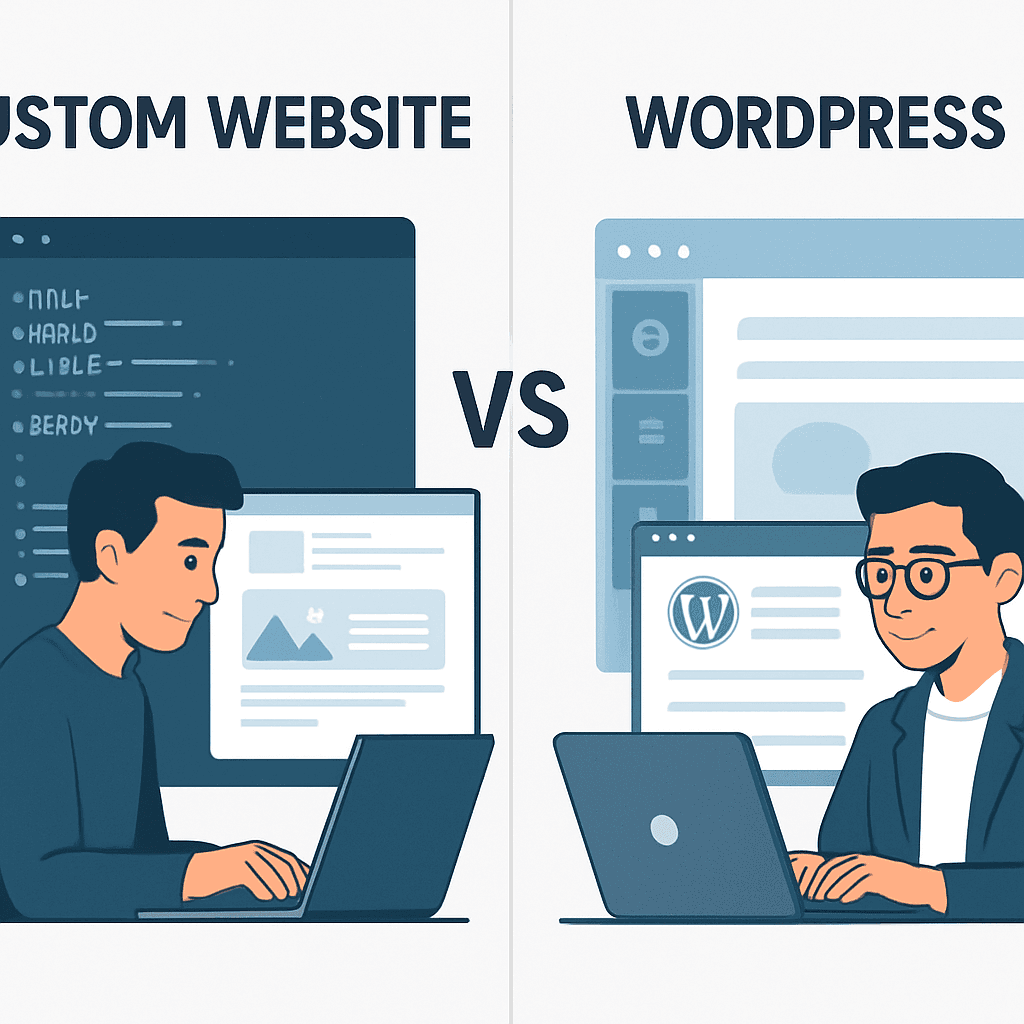 Custom Website Development vs WordPress: Which Is Right?