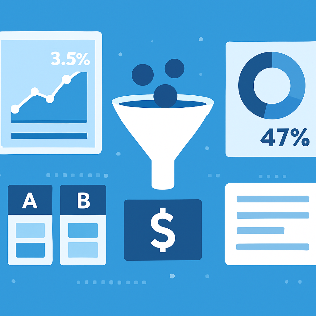 Website conversion rate optimization - CRO strategies and A/B testing techniques